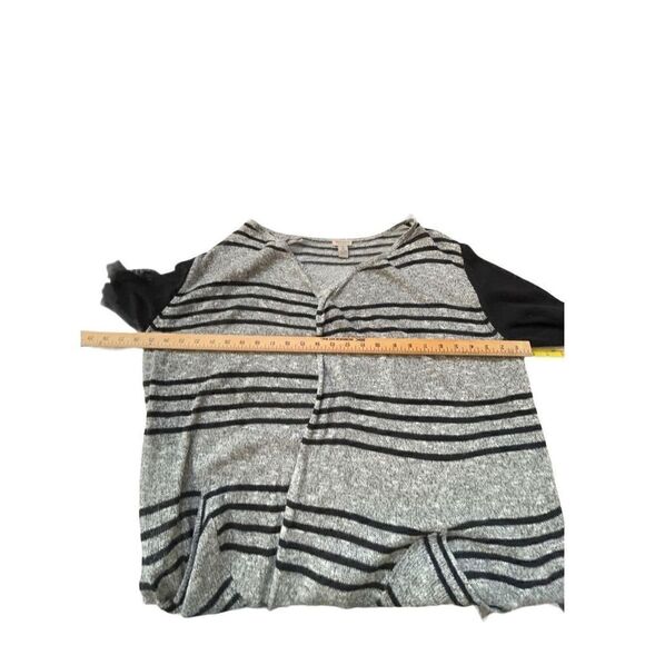 Chico’s easy wear long sleeve cardigan cotton blend size 3 = large - Picture 6 of 10